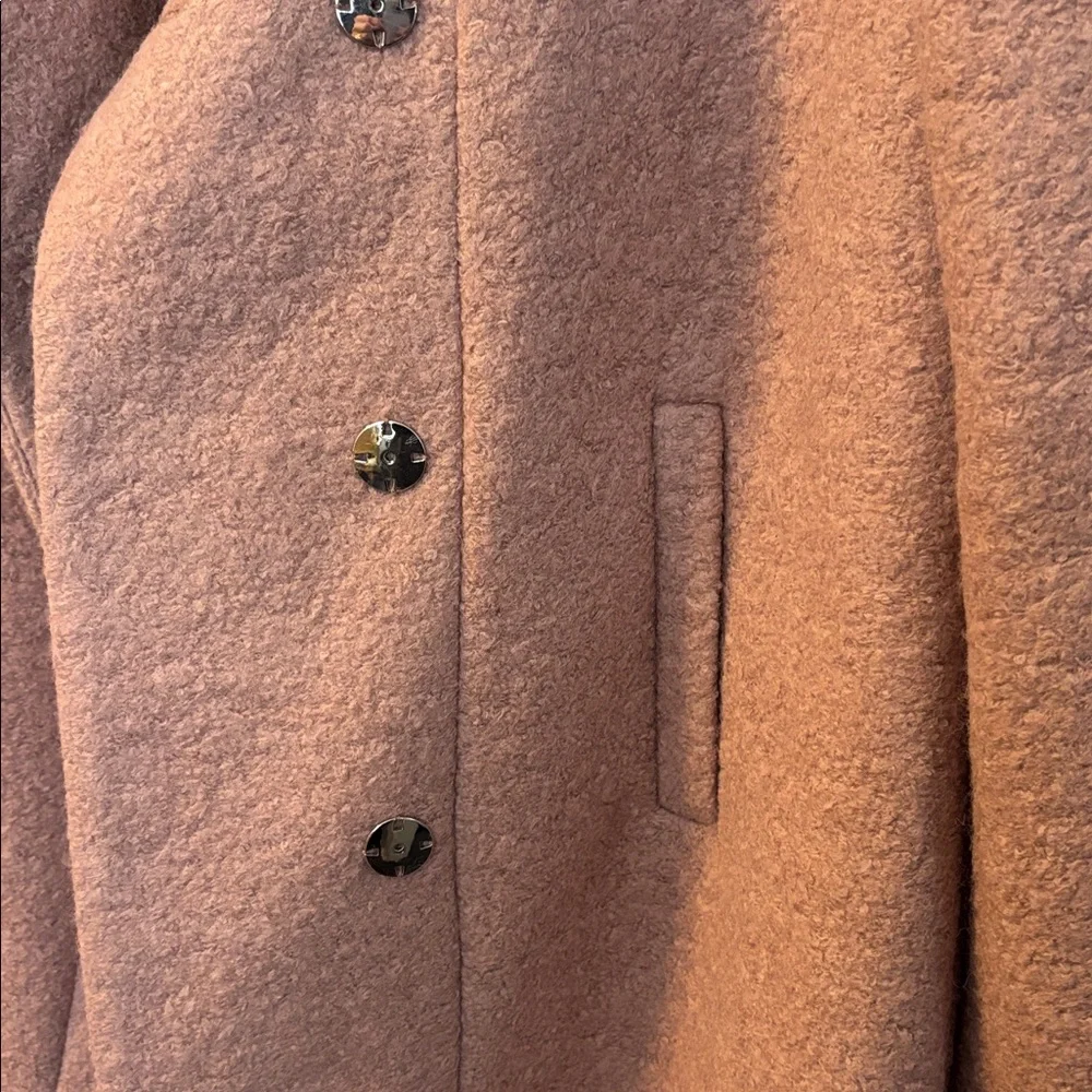 NWT Kenneth Cole Pink Wool Blend Coat - Picture 6 of 11